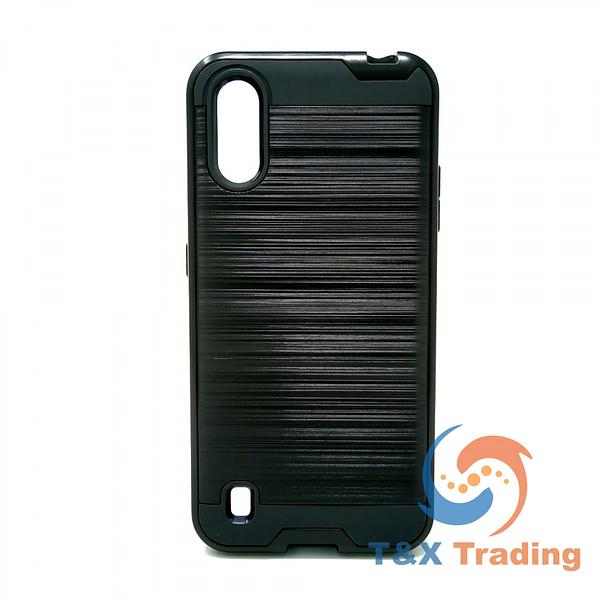 Samsung Galaxy A01 - Slim Sleek Brush Metal Case