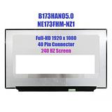 17.3" Laptop LCD Screen 1920x1080p 40 pins B173HAN05.0