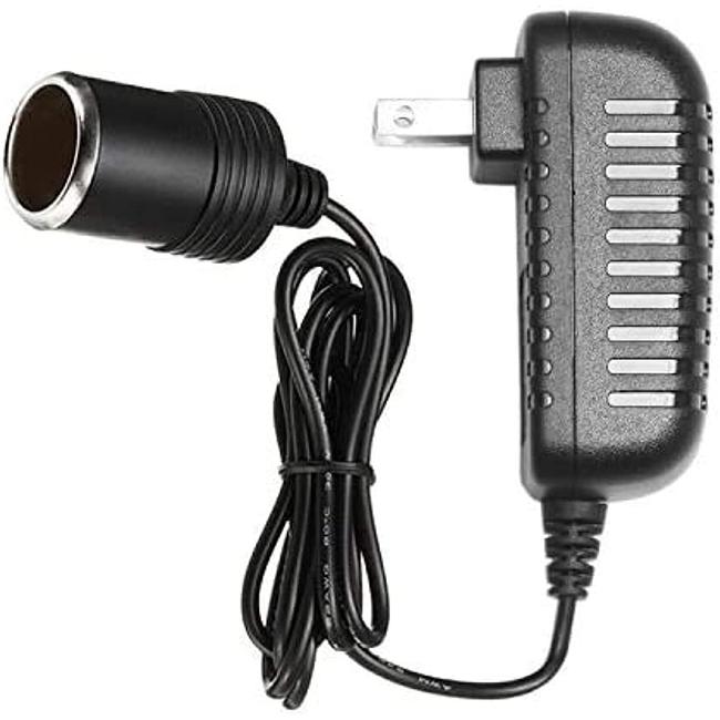 AC to DC Converter 12V 2A 24W Car Cigarette Lighter Socket 110-240V to 12V AC/DC Power Adapter