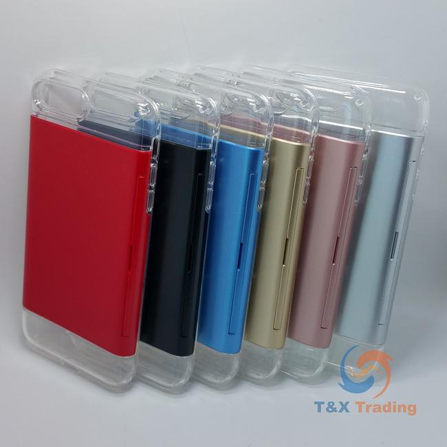 Apple iPhone 7 Plus / 8 Plus - Shock Resistant Credit Card Slider Case