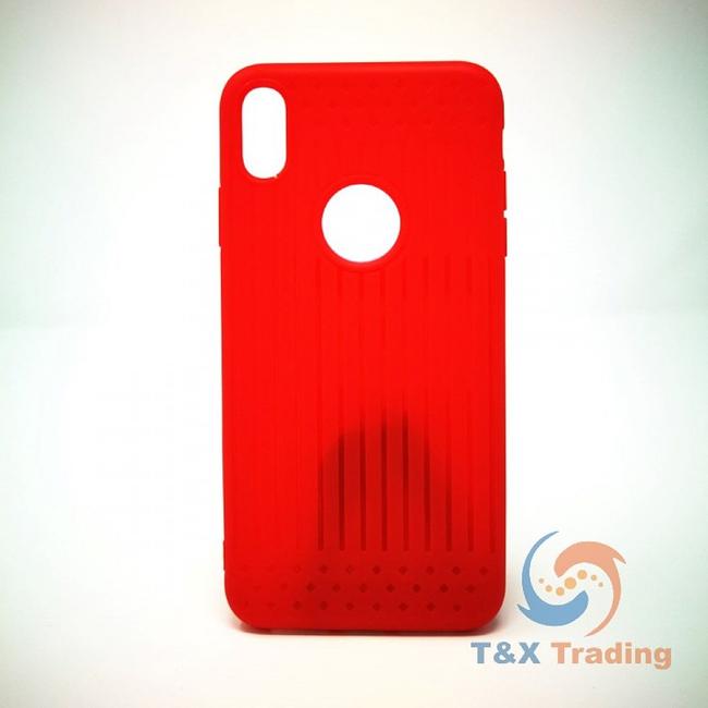 Apple iPhone XS Max - Lined Silicone Phone Case