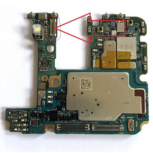 front camera, wide depth back camera, connector FPC Samsung S20 G9800 G980 G980A G980WA