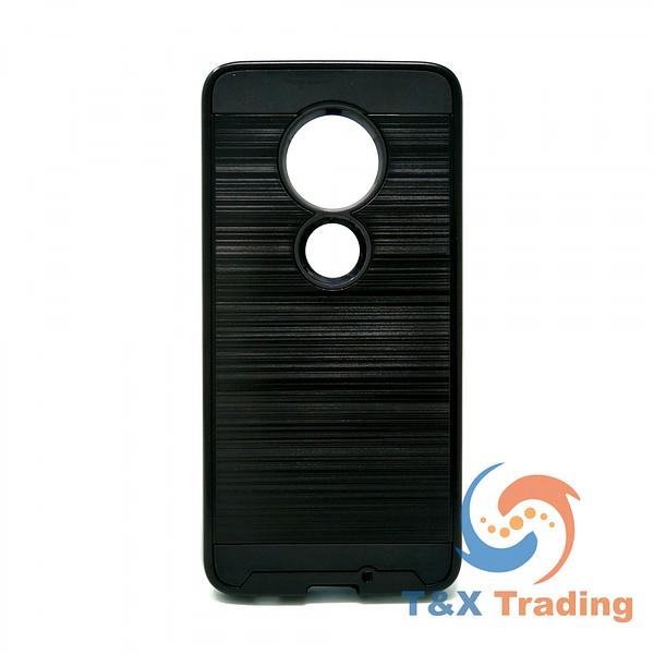 Motorola Moto G7 / G7 Plus - Slim Sleek Brush Metal Case