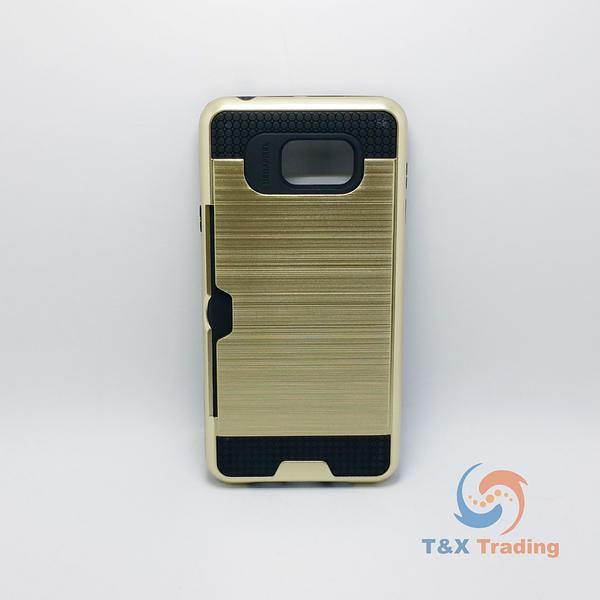 Samsung Galaxy Core Prime - Credit Card Holder Case with Kickstand