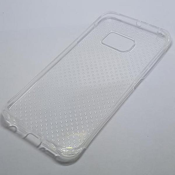 Samsung Galaxy S6 Edge - Polka-dots Silicone Phone Case