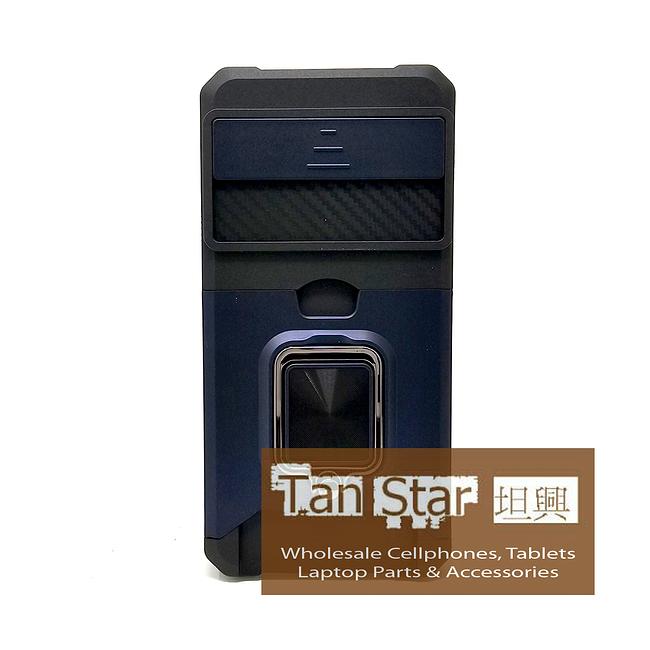 Google Pixel 8a - Secure Card Holder Magnet Enabled Case with Ring Kickstand