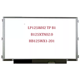 12.5" Laptop LCD Screen 30 Pins with side Brackets LP125WH2 TP B1 HB125WX1-201 B125XTN02.0