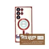 Samsung Galaxy S22 - Chrome Edge Magnet RING Silicone Case