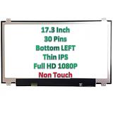 17.3" Laptop LCD Screen 1920x1080p 30 Pins with Brackets LP173WF4 (SP) (F6)