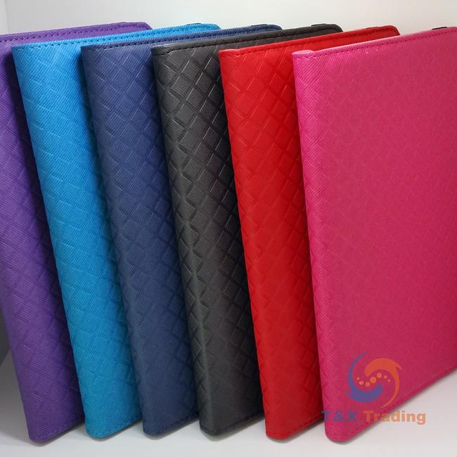 Samsung Galaxy Tab E 8" (T377) - Grid Plaid Pattern 360° Tablet Case