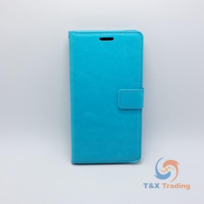 Alcatel idol 4 - Book Style Wallet Case with Strap