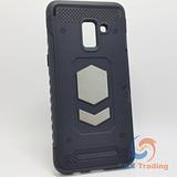 Samsung Galaxy A8 Plus 2018 - Magnet Enabled Badge with Credit Card Holder Case
