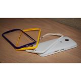 Mid frame Bumper white for Motorola Moto E2 XT1511 XT1505 XT1524