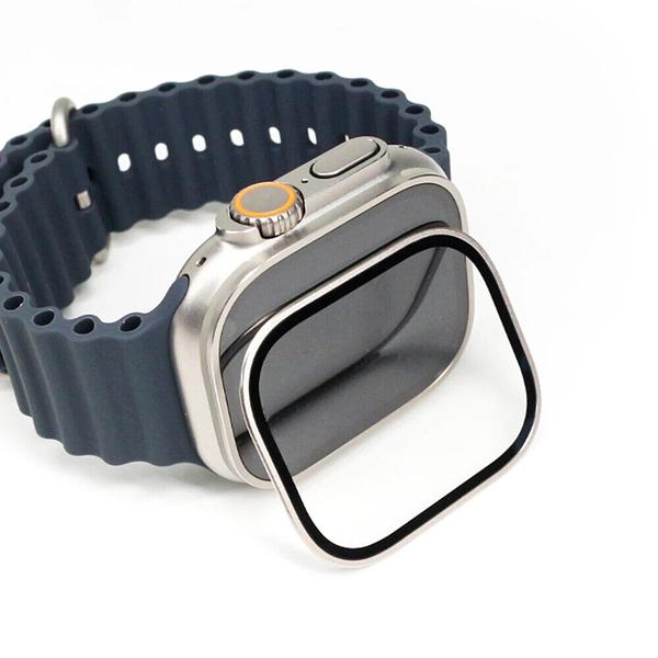 Apple iWatch 49mm - 3D Full Glue Tempered Glass Screen Protector