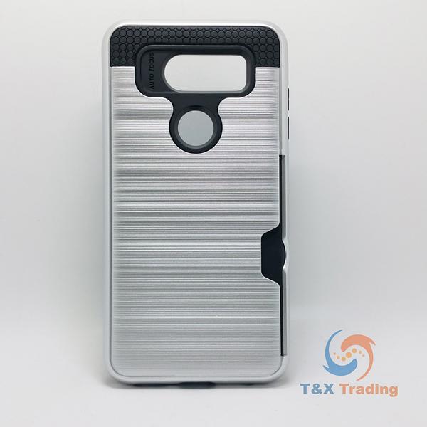 LG V30 - Slim Sleek Case with Credit Card Holder Case