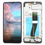 LCD Digitizer with Frame SMALL lens for Samsung Galaxy A02S A025 A025F