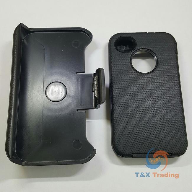 Apple iPhone 4 / 4S  - Fashion Defender Case with Belt Clip