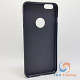 Apple iPhone 6 / 6S - WUW Leather Coated Silicone Hard Case