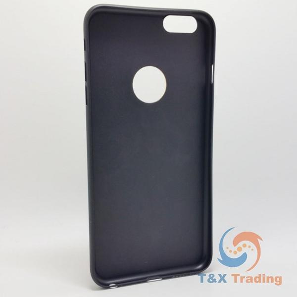 Apple iPhone 6 / 6S - WUW Leather Coated Silicone Hard Case