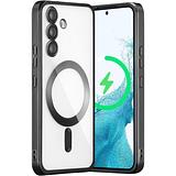 Samsung Galaxy S25 FE - Chrome Edge Magnet RING Silicone Case