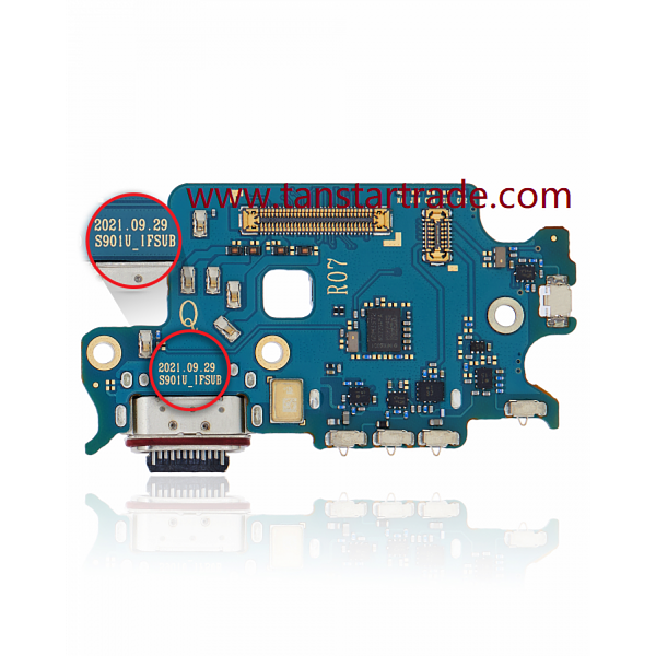 charging port assembly (American Vers.) for Samsung S22 S901 S901U S901A