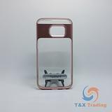 Samsung Galaxy S7 Edge - TanStar Aluminum Bumper Frame Case with Kickstand