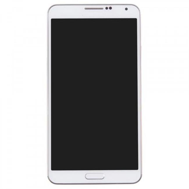 LCD digitizer with frame for Samsung Note 3 N9000 ATT N9005 white