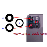 back camera LENS set for iPhone 14 Pro