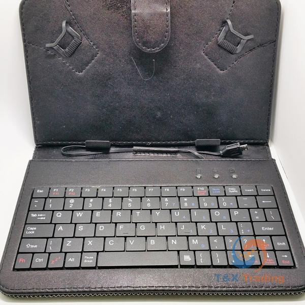 Universal 7" USB Keyboard Tablet - Leather Case