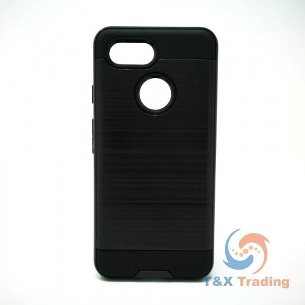 Google Pixel 3 - Slim Sleek Brush Metal Case