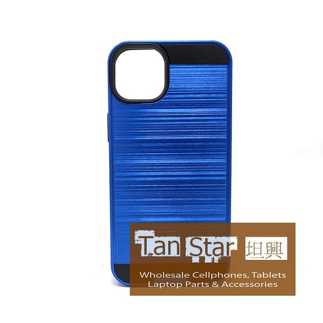 Apple iPhone 14 Pro - Slim Sleek Brush Metal Case