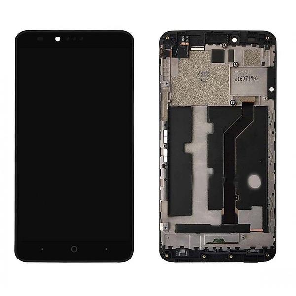 LCD digitizer assembly with frame for ZTE Zmax Pro Z981