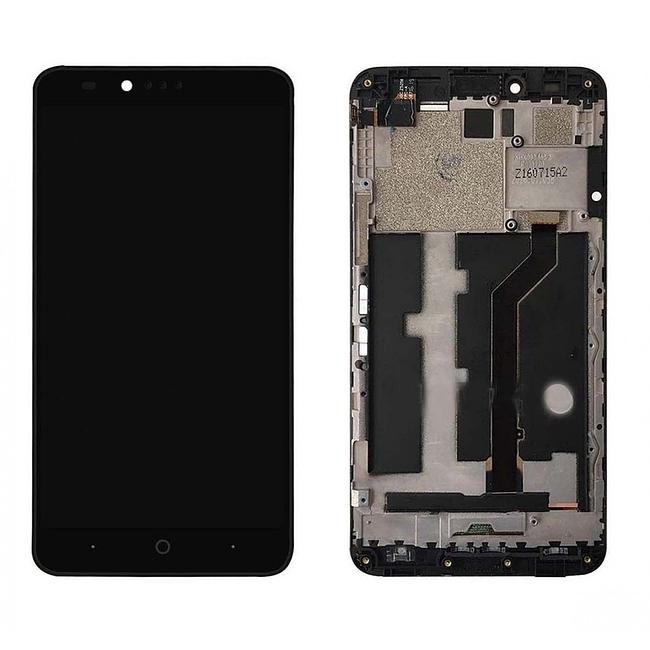 LCD digitizer assembly with frame for ZTE Zmax Pro Z981