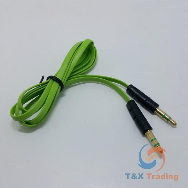 Headphone Jack 3.5mm male-to-male Aux Cable - 1m