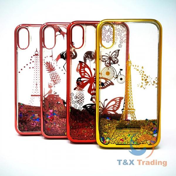 Apple iPhone XS Max  - Water Liquid Case with Design