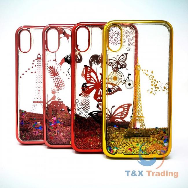 Apple iPhone XS Max  - Water Liquid Case with Design