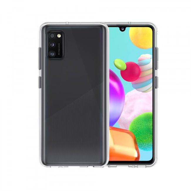 Samsung Galaxy A41- Silicone Phone Case With Dust Plug
