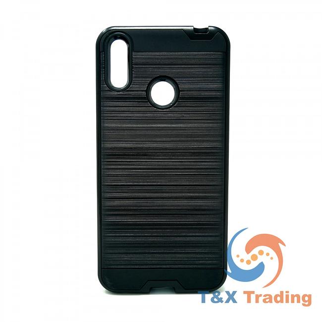 HuaWei Y7 Pro 2019 - Slim Sleek Brush Metal Case