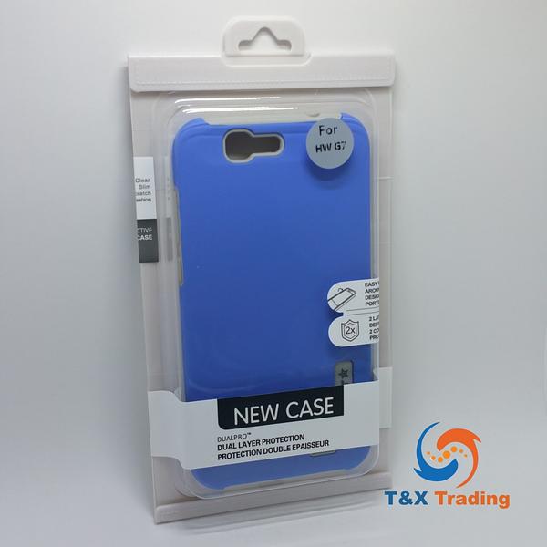 Huawei G7 - TanStar Slim Sleek Dual-Layered Case