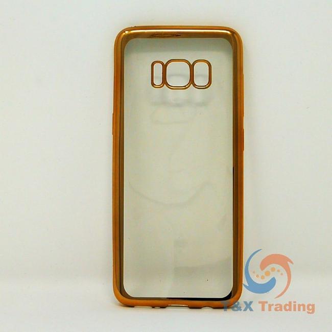 Samsung Galaxy S8 Plus - Chrome Edge Silicone Case