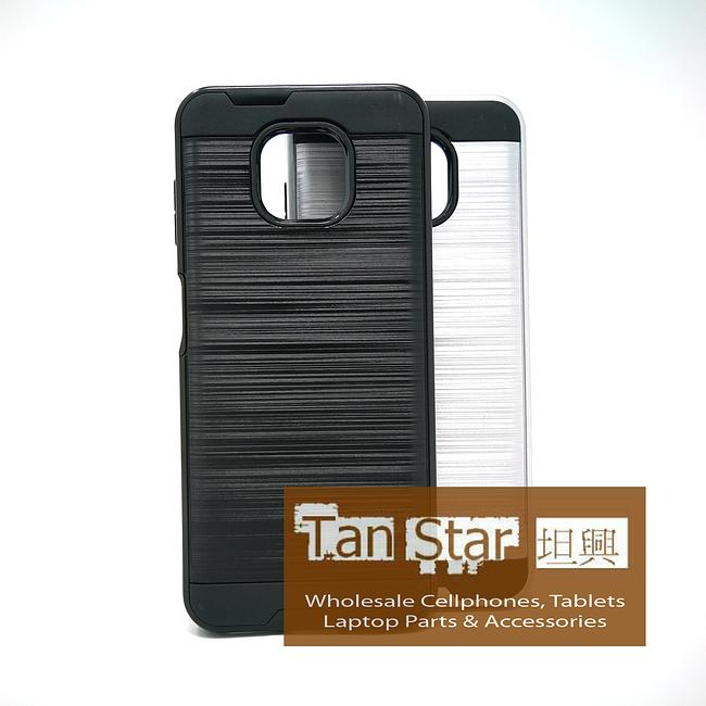 Motorola Moto G Power 2021 - Slim Sleek Brush Metal Case