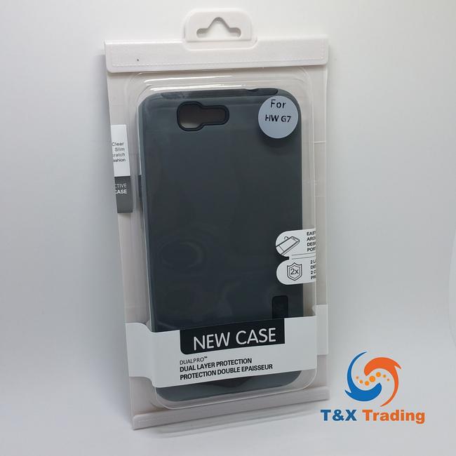 Huawei G7 - TanStar Slim Sleek Dual-Layered Case
