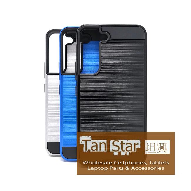 Samsung Galaxy S22 - Slim Sleek Brush Metal Case