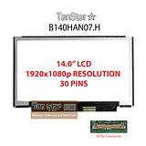 14.0" Laptop LCD Screen 1920x1080p 30 Pins B140HAN07.H