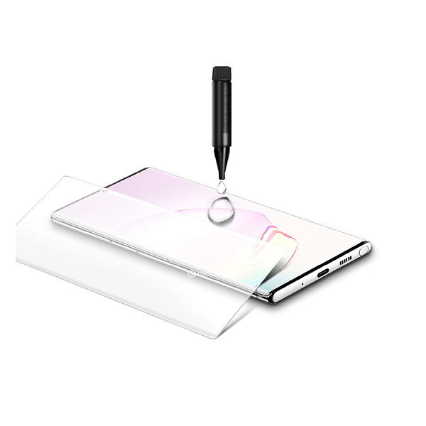 Samsung Galaxy Note 20  - Full Glue UV Cured Curved Tempered Glass Screen Protector