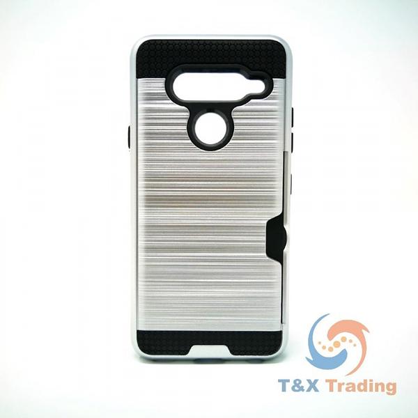 LG V40 - Slim Sleek Case with Credit Card Holder