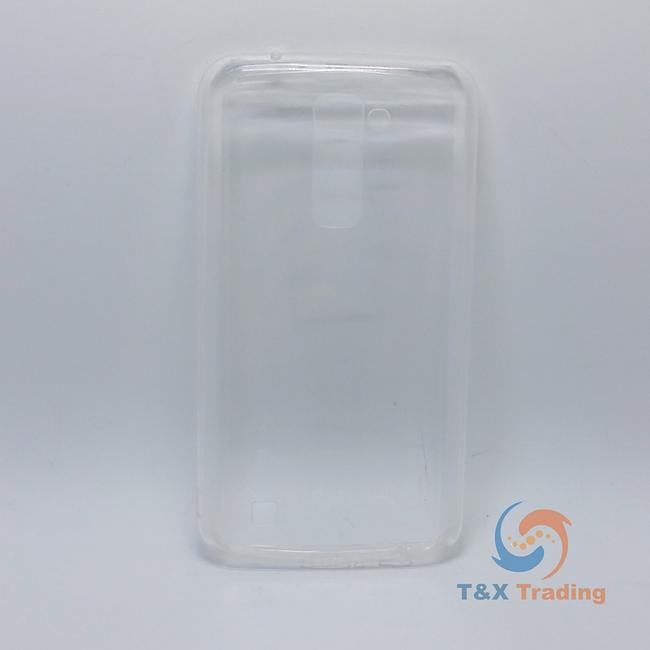 LG K10 (2017) - Silicone Phone Case With Dust Plug