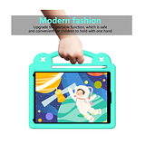 Apple iPad 7 / 8 / 9 10.2" / iPad Pro 10.5" / iPad Air 3 10.5" - Kids Heavy Duty Shockproof Case with Removable Dolls and Kickstand