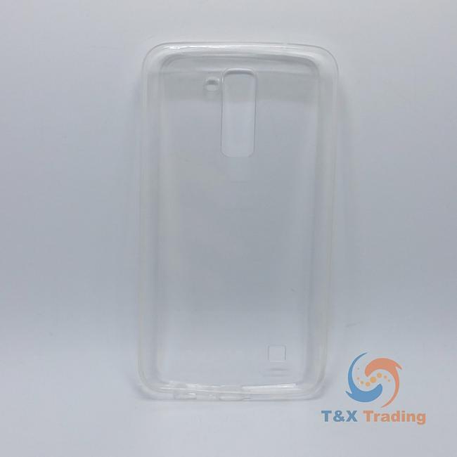 LG K10 (2017) - Silicone Phone Case With Dust Plug