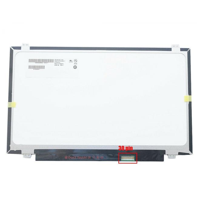14.0" Laptop LCD Screen 1366x768p 30 Pins with Brackets B140XTN07.1